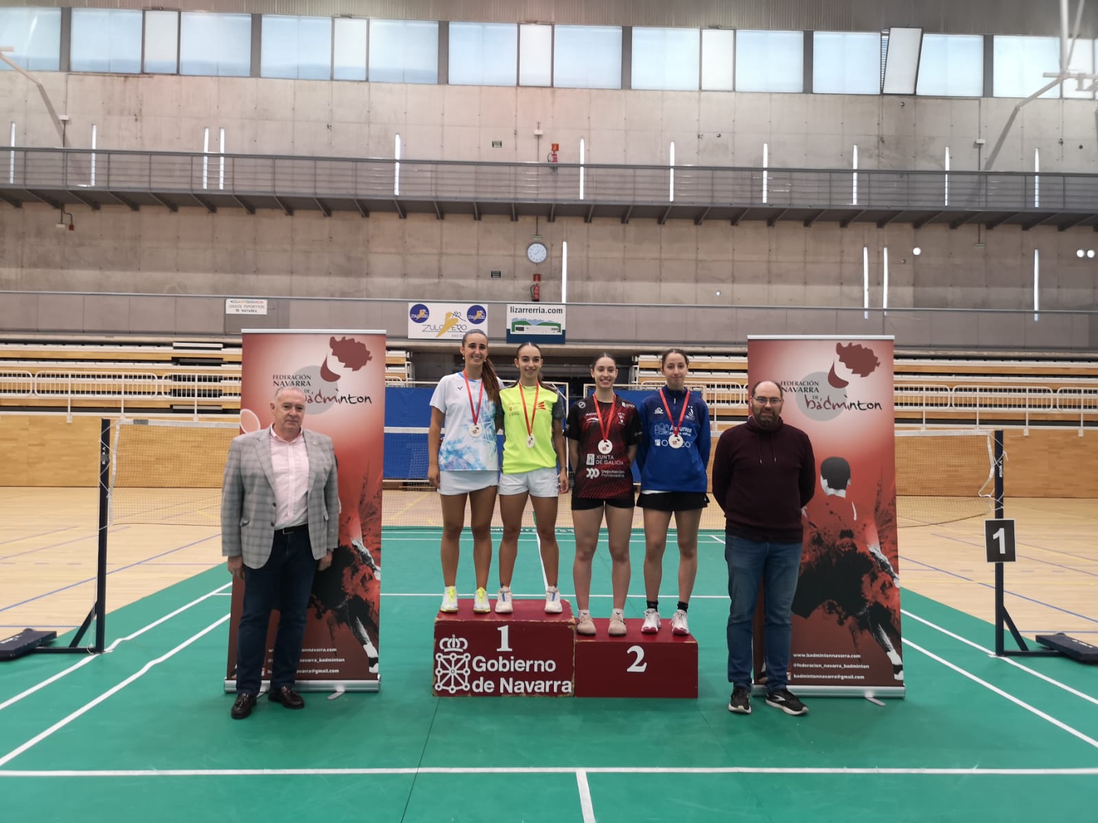 La élite del bádminton nacional se dio cita en Estella con la celebración del Máster Nacional Absoluto